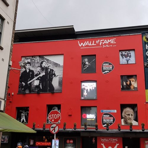 exterior of Irish Rock 'n' Roll Museum