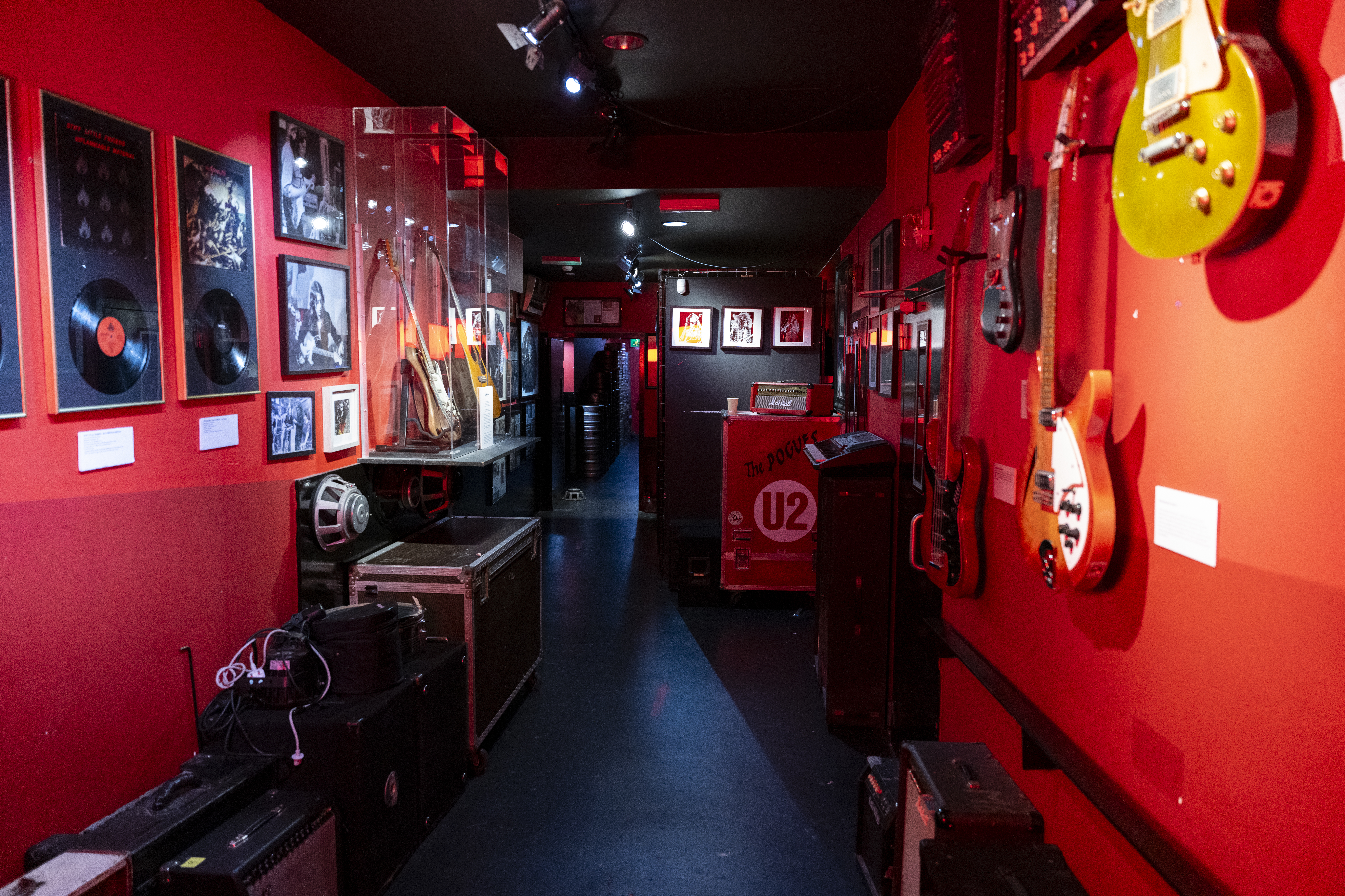 interior of Rock 'n' Roll museum